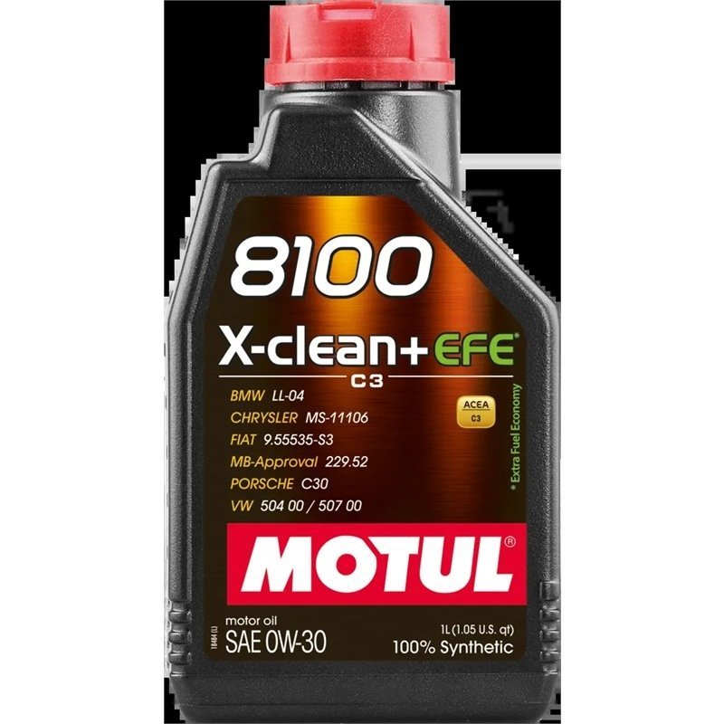 111657.jpeg MOTUL 8100 X-CLEAN+ EFE 0W-30 - immagine 1